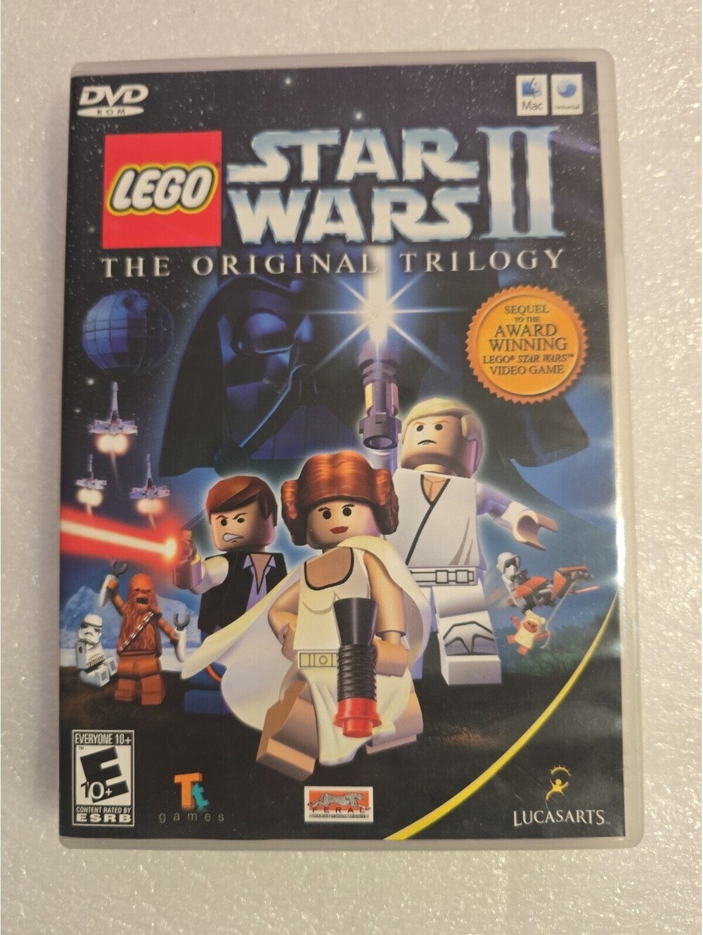 PC Game LEGO Star Wars II: The Original Trilogy (Apple, 2007) Lucas Arts - Feral